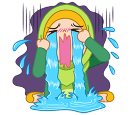 Fatima : Diary of Hijabers sticker #11320327