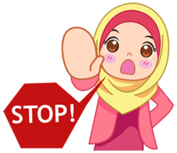 Fatima : Diary of Hijabers sticker #11320332
