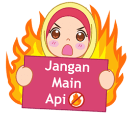 Fatima : Diary of Hijabers sticker #11320334