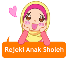 Fatima : Diary of Hijabers sticker #11320335