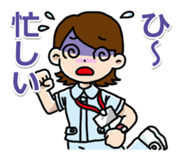 Nurse observation diary sticker #11320757