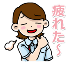 Nurse observation diary sticker #11320767