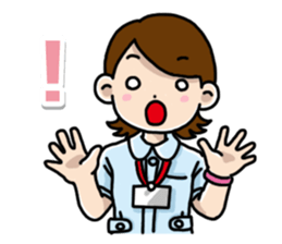 Nurse observation diary sticker #11320774