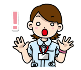 Nurse observation diary sticker #11320774