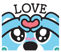 MURMUR BEAR NK sticker #11320781