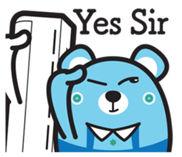 MURMUR BEAR NK sticker #11320783