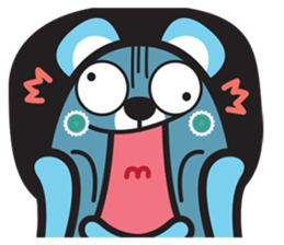 MURMUR BEAR NK sticker #11320791