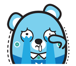 MURMUR BEAR NK sticker #11320802
