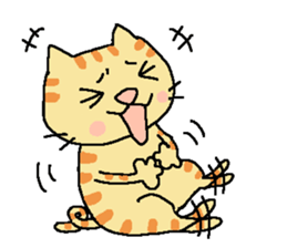 My cats , hinatiro (2) sticker #11320924