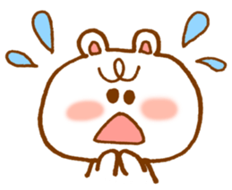 White bear of Yuuka sticker #11321244