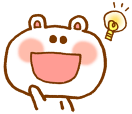 White bear of Yuuka sticker #11321248