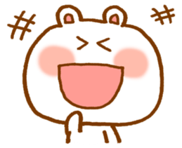 White bear of Yuuka sticker #11321249