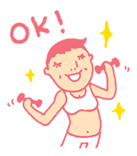 Girl Funny - 01 sticker #11321577