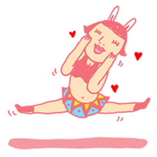 Girl Funny - 01 sticker #11321582