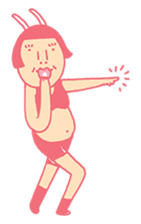 Girl Funny - 01 sticker #11321583