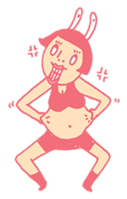 Girl Funny - 01 sticker #11321586