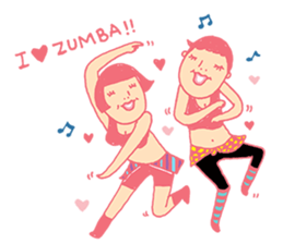 Girl Funny - 01 sticker #11321593