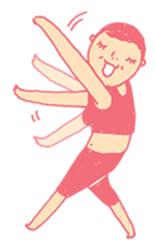 Girl Funny - 01 sticker #11321599