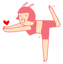 Girl Funny - 01 sticker #11321612