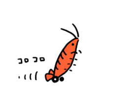 I'll not give shrimp sticker #11321709