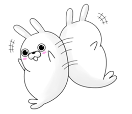 rabibit seal sticker #11321778