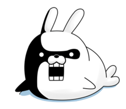 rabibit seal sticker #11321801