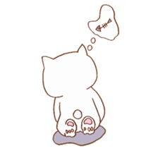 Cool and cute cat. sticker #11322468