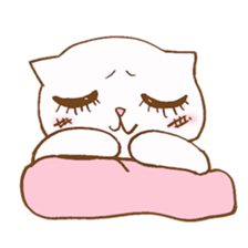 Cool and cute cat. sticker #11322471