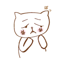 Cool and cute cat. sticker #11322486