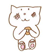 Cool and cute cat. sticker #11322488