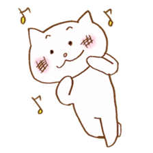 Cool and cute cat. sticker #11322493