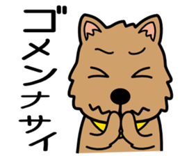 Norwich Terrier sticker #11323000