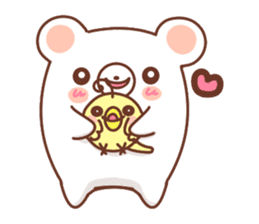 soft cuddly bears sticker #11323143