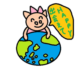 cute ordinary conversation sticker105 sticker #11323393