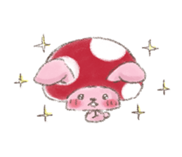 Mushroom animals part2 sticker #11323697