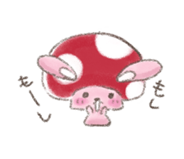 Mushroom animals part2 sticker #11323704