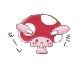 Mushroom animals part2 sticker #11323704