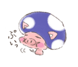 Mushroom animals part2 sticker #11323726