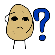 jagataro and potatoes grandfather sticker #11323921