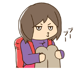 Theres no place like home [Hiking ver.] sticker #11323951