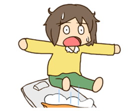 Theres no place like home [Hiking ver.] sticker #11323956