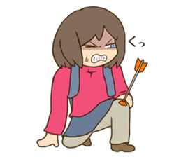 Theres no place like home [Hiking ver.] sticker #11323972