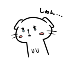 Of pure white dog "Yukino joe" sticker #11323980