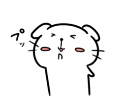 Of pure white dog "Yukino joe" sticker #11324014