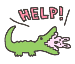 Jump out! Animals! sticker #11324523