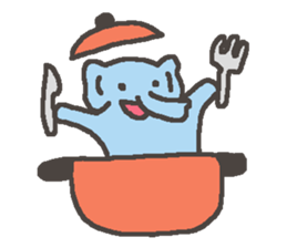 Jump out! Animals! sticker #11324554