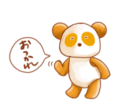 unzy panda sticker #11324883