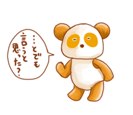 unzy panda sticker #11324884