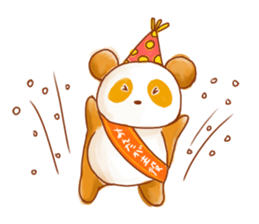 unzy panda sticker #11324895
