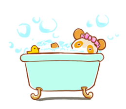 unzy panda sticker #11324905